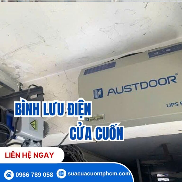 Giải pháp lưu điện cửa cuốn tin cậy, an toàn, chất lượng cao