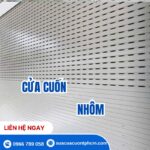 Lắp Đặt Cửa Cuốn Nhôm Cao Cấp – Giải Pháp An Toàn, Hiện Đại Cho Mọi Công Trình