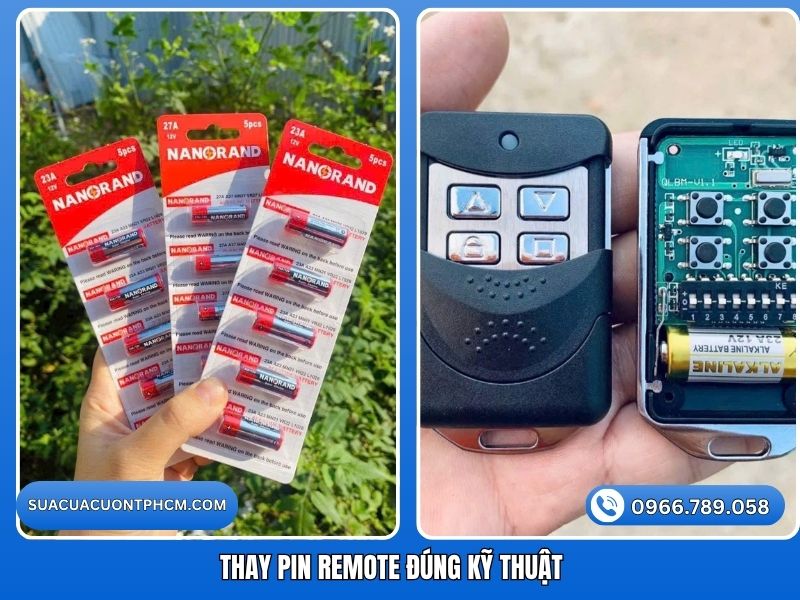 Pin Remote Rèm Remote Cửa Cuốn Là Gì? Cấu Tạo, Cách Cài Đặt & Sửa Lỗi