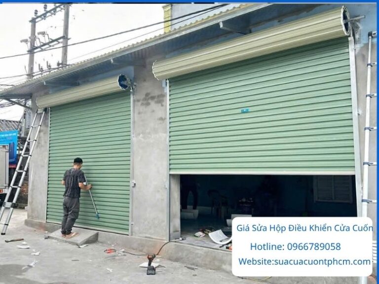 Bảng báo giá chi phí sửa chữa hộp điều khiển cửa cuốn.
