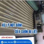 Nút Bấm Cửa Cuốn Bị Liệt: Nguyên Nhân & Cách Sửa